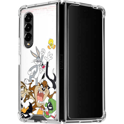 Looney Tunes All Together Galaxy Z Fold4 5G Clear Case